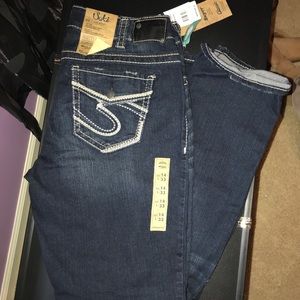 Never-Worn Silver Jeans